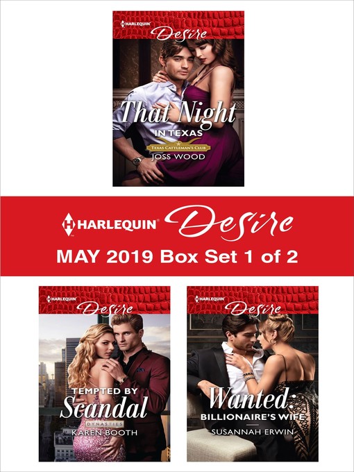 Cover image for Harlequin Desire May 2019--Box Set 1 of 2